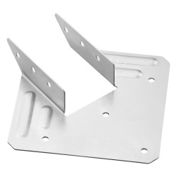 Teräksiset korroosionkestävät kattotuolien kiinnikkeet 25 kpl ulkokäyttöön