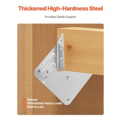 Teräksiset korroosionkestävät kattotuolien kiinnikkeet 25 kpl ulkokäyttöön