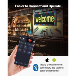 Täysivärinen P5 LED-mainostaulu ohjelmoitava taipuisa alumiinirunkoinen sisäkäyttöön