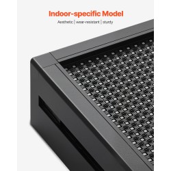 Täysivärinen P5 LED-mainostaulu ohjelmoitava taipuisa alumiinirunkoinen sisäkäyttöön