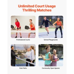 Pickleball-maila T700-hiilikuitupinnalla PP-hunajakennoytimellä PU-nahkakahvalla TPU-reunussuojalla sisä- ja ulkokentille