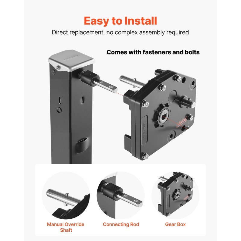 Vaihdelaatikko viidennen pyörän matkailuvaunuun Q235A-teräs 2722 kg yhteensopiva Lippert Atwood Stromberg Carlson