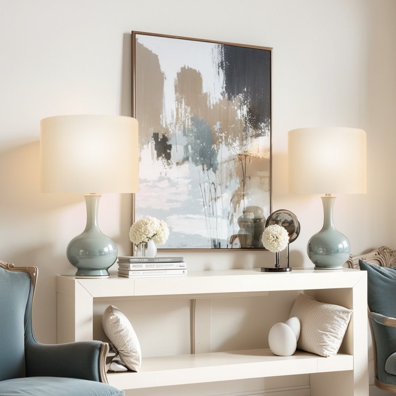 Lampunvarjostimet 2 kpl pellava-PVC rautarunko 400×400×300 mm E27-yhteensopiva