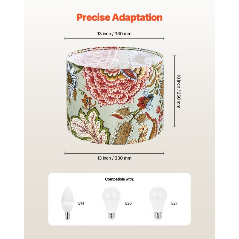 Lamppuvarjostin rumpumallinen pellava muovi teräsrunko 2 kpl 33x33x25 cm