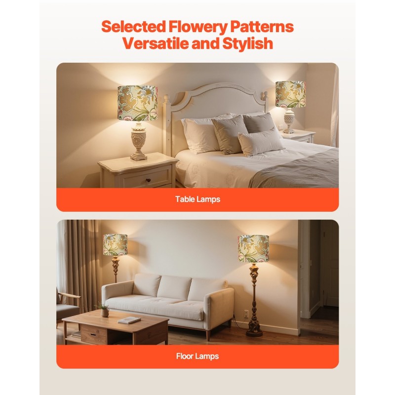 Lamppuvarjostin rumpumallinen pellava muovi teräsrunko 2 kpl 33x33x25 cm