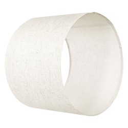 Rummunmuotoinen pellavavarjostin pellava 400x400x300 mm 2 kpl pöytä- ja jalkalamppuihin