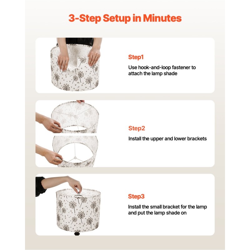 Lampunvarjostimet rumpumuotoiset pellavakankaiset rautarunko 330x330x250 mm 2 kpl