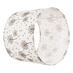 Lampunvarjostimet rumpumuotoiset pellavakankaiset rautarunko 330x330x250 mm 2 kpl