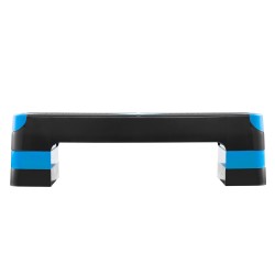 Aerobic step lauta 28 tuuman PP muovinen säädettävä korkeus 4 6 8 tuumaa sininen 250 kg kantavuus