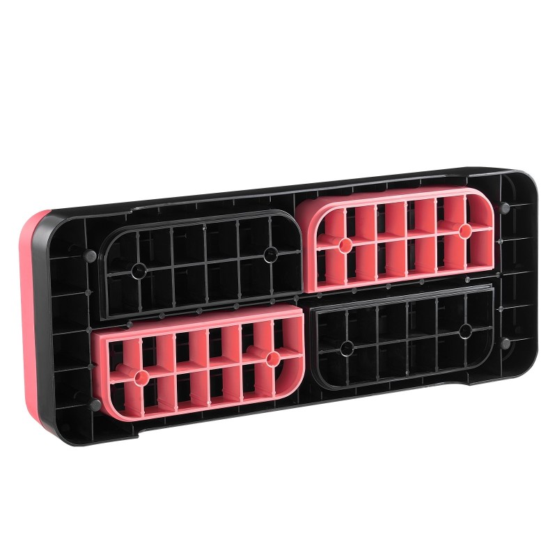 Askelalusta polypropeeni säädettävä 4/6/8 tuumaa 250 kg kantavuus kotisaliin