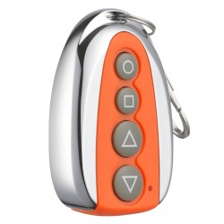 Liukuportin kaukosäädin ABS muovi ja alumiiniseos 4 painiketta 40 metrin kantama