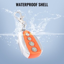 Liukuportin kaukosäädin ABS-muovi ja alumiiniseos 4 painiketta 40 metrin kantama