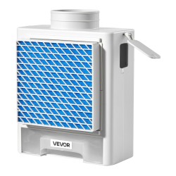 Kuivausrummun sisäinen poistoilmasarja ABS-muovi 99 mm 4 vaihtotyynyä sähköisiin kuivausrumpuihin