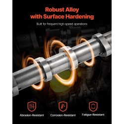 Nokka-akseli- ja säätöventtiilisarja harmaa valurauta Audi ja Volkswagen 1.8T/2.0T