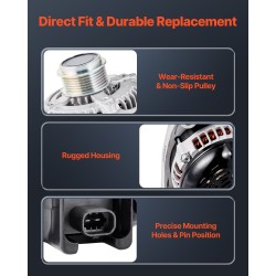 Auton laturi 150 A puhdas kuparikela alumiinirunko suora vaihtolaite