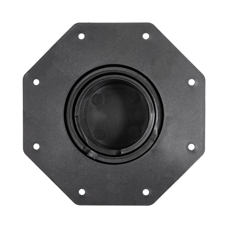 Säädettävät PP-muoviset terassin tukijalat 60–135 mm 24 kpl musta