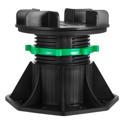 Säädettävä terassin tukijalka PP muovi 90 118 mm 8 kpl ulkokäyttöön