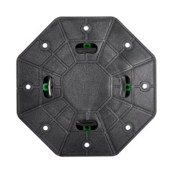 Säädettävä terassin tukijalka PP-muovi 90–118 mm 8 kpl ulkokäyttöön