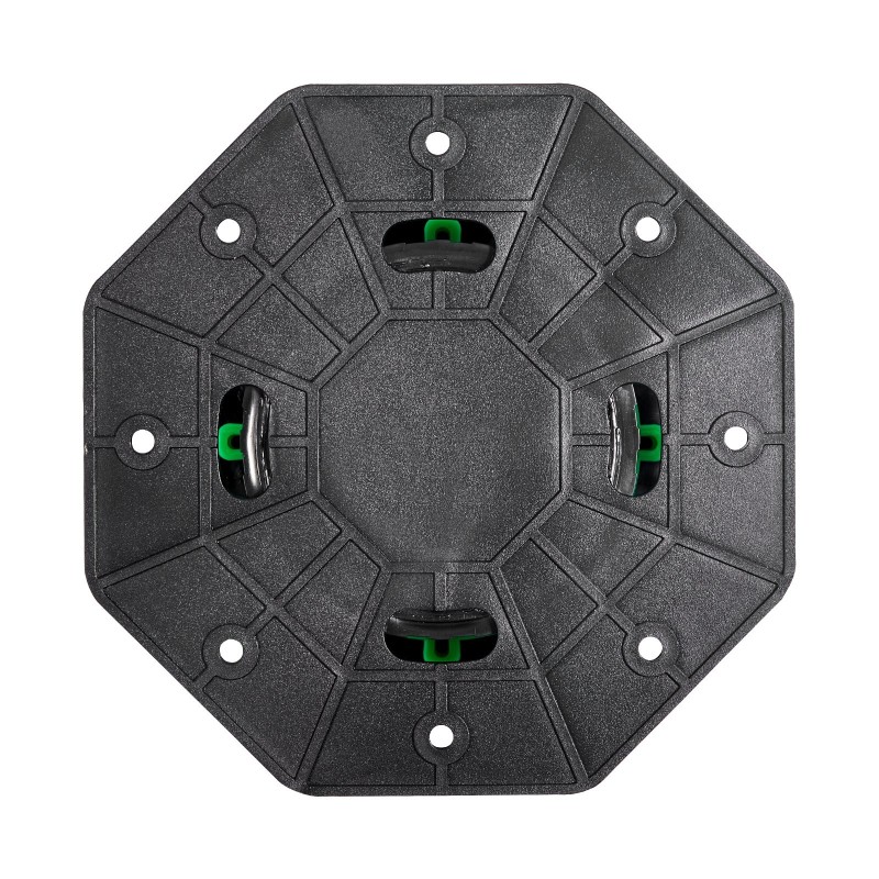 Säädettävä terassin tukijalka PP-muovi 90–118 mm 8 kpl ulkokäyttöön