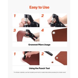 Purjerenkassarja alumiiniseosrunko 12 mm purjerenkaat 500 kpl nahka- ja kangasprojekteihin