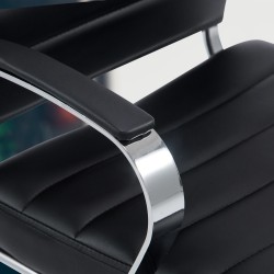 Oakland ergonominen toimistotuoli nahkaverhoilulla säädettävä korkeus ja selkänoja