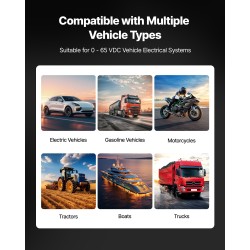 Auton virtapiiritesteri fosforipronssinen mittapää 7 testitilaa 6 m johto