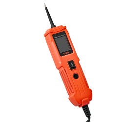 Ajoneuvojen virtapiirintesteri värinäyttö 4 testitilaa muovikuori fosforipronssinen kärki 4 metrin johto