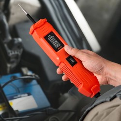 Ajoneuvojen piirientesteri ABS-kuorinen 6–36 V DC 4 m kaapelilla LED-näytöllä