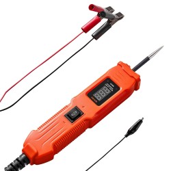 Ajoneuvojen piirientesteri ABS-kuorinen 6–36 V DC 4 m kaapelilla LED-näytöllä