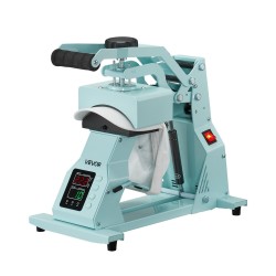 Hattupainokone HTV- ja sublimaatioille 4 vaihdettavaa hattualustaa digitaalinen lämpö- ja ajan säätö