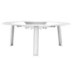 Tulipesän lämmönheijastin 304 ruostumatonta terästä halkaisija 685 mm korkeus 254 mm