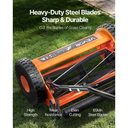 Manuaalinen kelaleikkuri teräsrunko 400 mm 5 terää säädettävä 15–45 mm keruupussilla