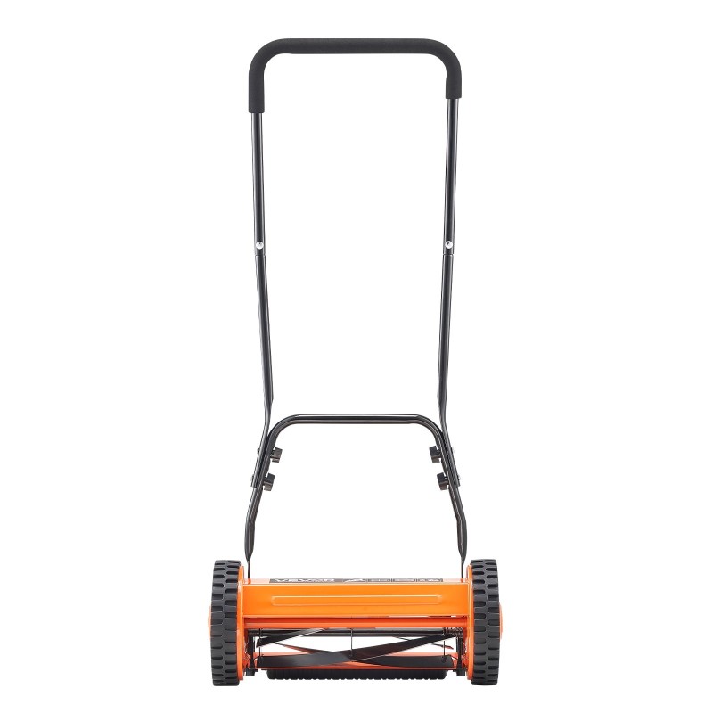 Manuaalinen kelaleikkuri teräsrunko 35 cm 5 terää 15–45 mm keräyspussilla