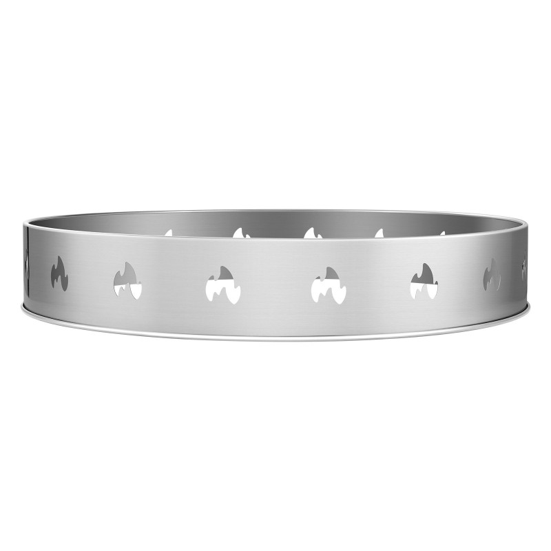 Tulipesän jalusta 430-ruostumaton teräs 587 mm halkaisija kevyt ulkokäyttöön