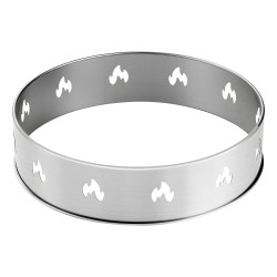 Tulisijan jalusta 430-ruostumattomasta teräksestä yhteensopiva 19,5 tuuman tulisijan kanssa