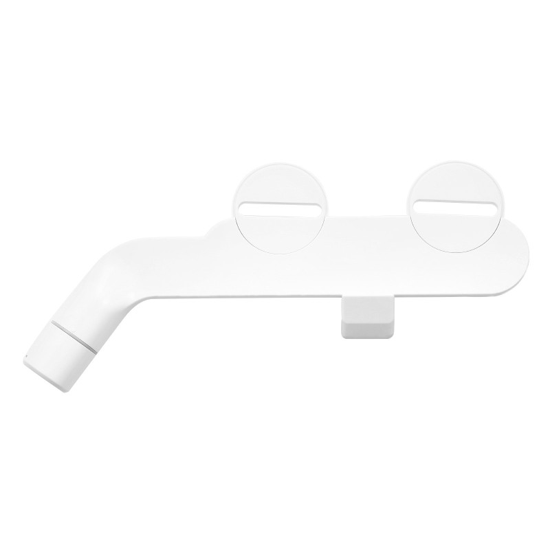 Bidee-istuinliitin kaksi suutinta sisäänvedettävä suutin säädettävä vedenpaine yhteensopiva kaksiosaiseen wc-istuimeen ei sähköä