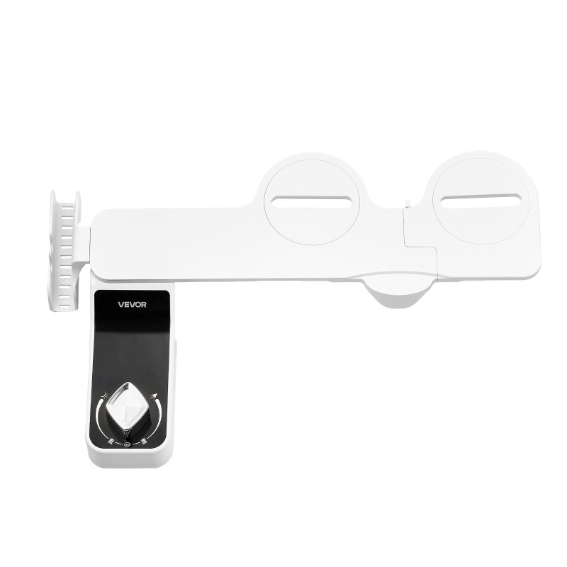 Bidee-liitin wc-istuimeen ohut seitsemän millimetriä kaksi suuttinta sisäänvedettävä säädettävä vedenpaine