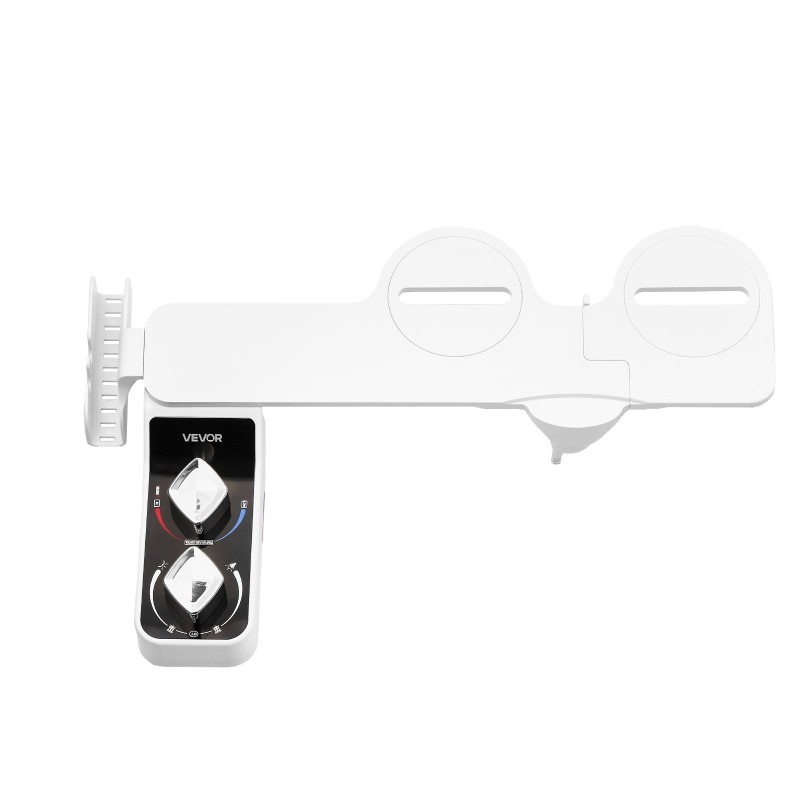 Bideelisäosa WC-istuimeen ohut 7 millimetriä profiili kaksi suutinta