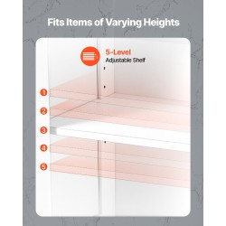 Lattialla seisova kylpyhuonekaappi 3-tasoinen valkoinen P2 MDF kaksi ovea säädettävä hylly