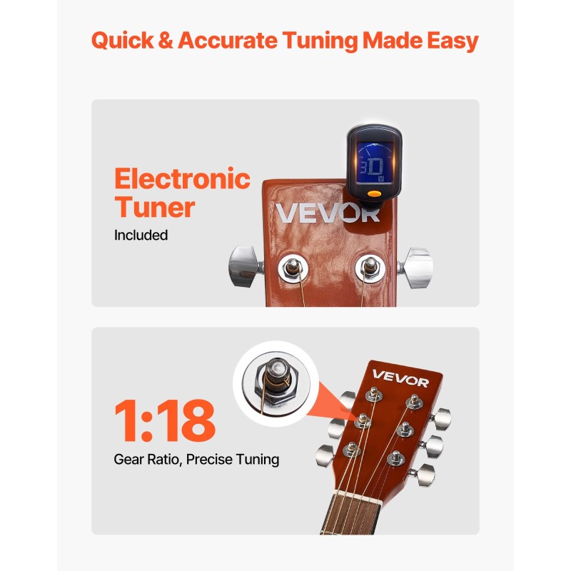Akustinen cutaway-kitara 41-tuumainen kuusi kansi mahonki pohja ruusupuu otelauta aurinkoviimeistely kantopussi