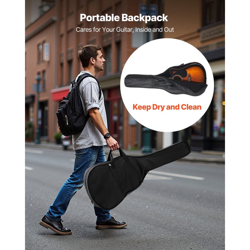 Akustinen cutaway-kitara 41-tuumainen kuusi kansi mahonki pohja ruusupuu otelauta aurinkoviimeistely kantopussi