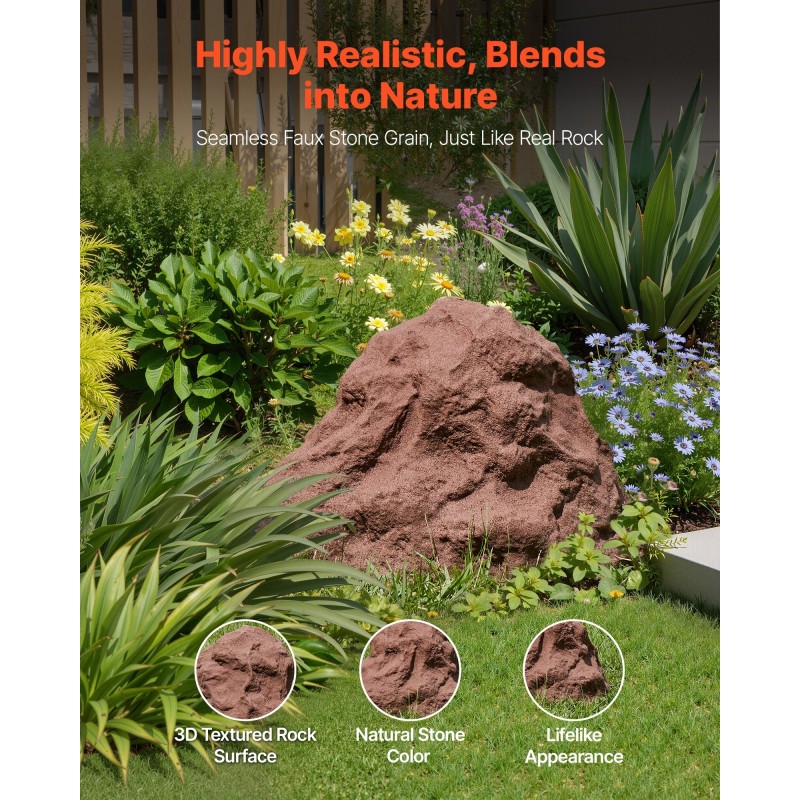 Keinotekoinen pieni kivipeite polyeteenihartsista maakiilat mukana kaivojen peittämiseen