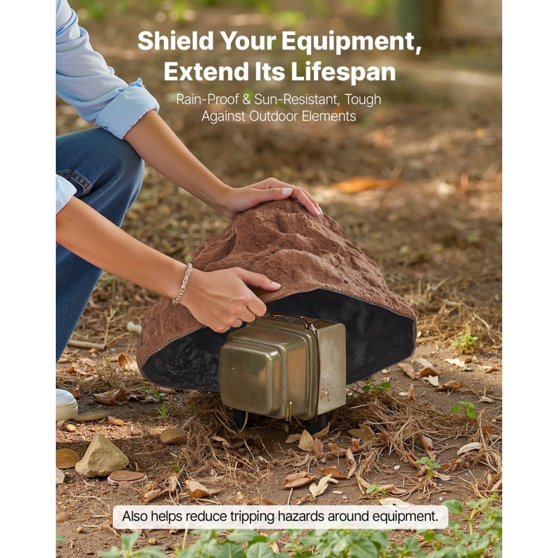 Keinotekoinen pieni kivipeite polyeteenihartsista maakiilat mukana kaivojen peittämiseen