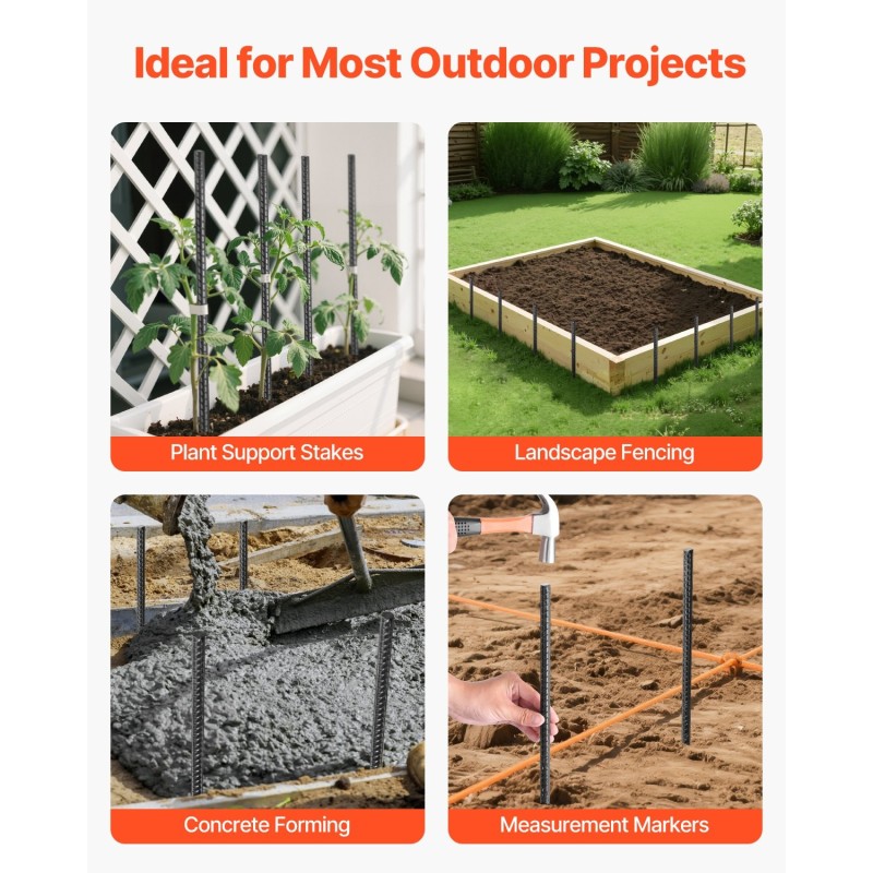 Suorat raudoitustapit 610 mm 12 mm HRB400E terästä 20 kpl musta