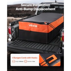 Kuormapussi 840D PVC vedenpitävä 26 kuutiojalkaa lava-autoille ja katumaastureille