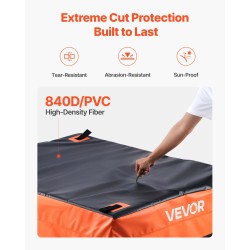 Kuormapussi 840D PVC vedenpitävä 26 kuutiojalkaa lava-autoille ja katumaastureille