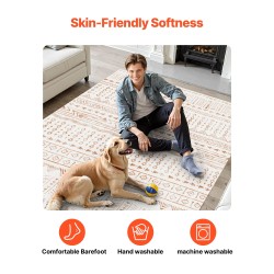 Matto 1524 x 2134 mm 360g tekokashmir TPR-tausta beige