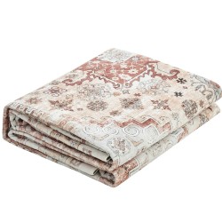 Matto 2743 x 3658 mm 6 mm tekokashmir TPR-tausta sisäkäyttöön vintage-tyylinen