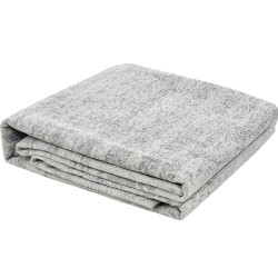 Matto sisäkäyttöön harmaa 3048 x 4267 mm tekokashmir TPR pohjainen pestävä