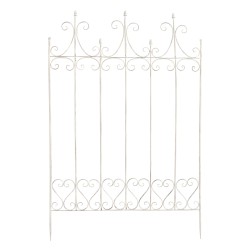 Ruostumaton teräs puutarhasäleikkö köynnöskasveille 150 x 100 cm